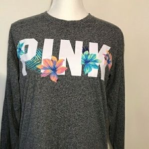Pink Victoria's secret long sleeved shirt
